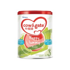保税区港版 牛栏（cow gate）A2幼儿助长奶粉 3段 1-3岁 900g