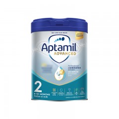 保税区英国 爱他美（Aptamil）白金版婴幼儿配方奶粉 2段 800g（新版）适合6-12个月