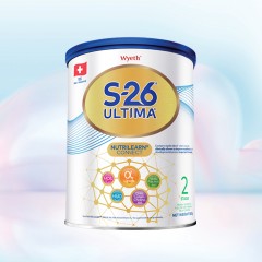 保税区港版 惠氏（Wyeth）铂臻ultima婴幼儿奶粉 2段 800g 适合6-12个月