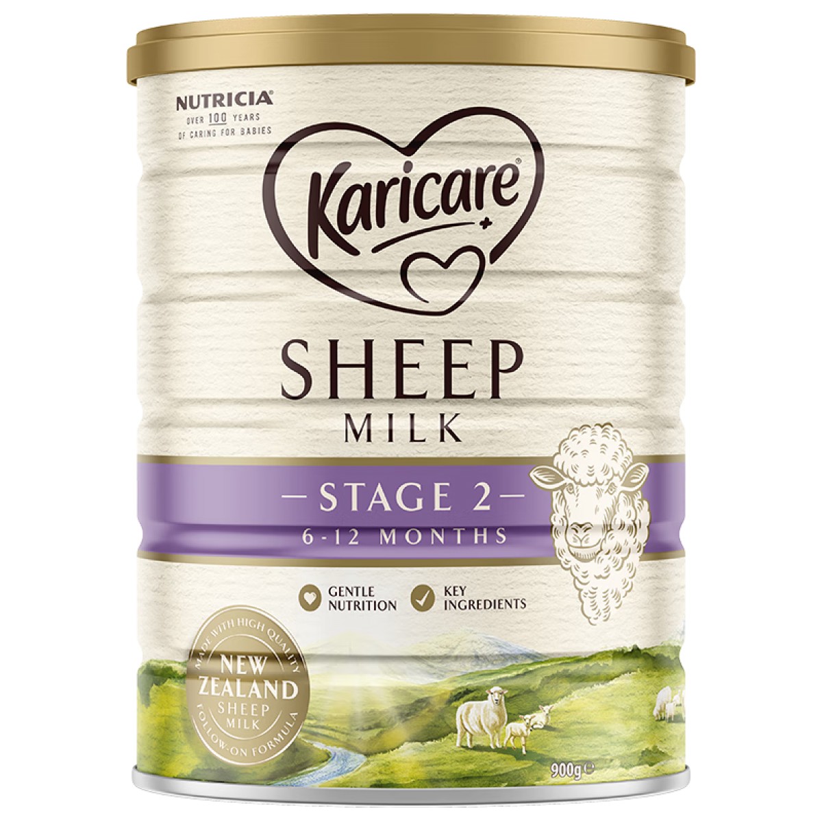 Karicare/可瑞康 Karicare/可瑞康婴幼儿配方羊奶粉2段(6-12个月)900g/罐 900g